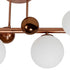 Rome Semi Flush Ceiling 4 Light